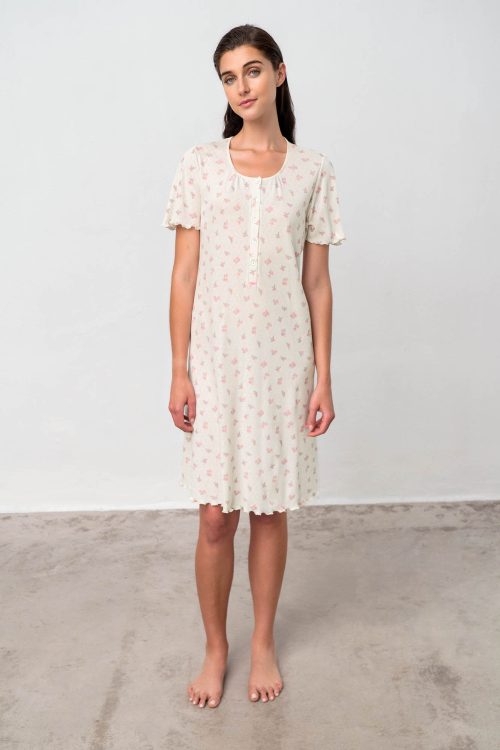 Нощна риза с копчета - Image 2