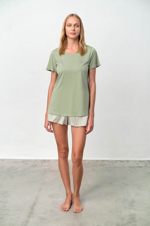 Pyjamas with Short Sleeves - Image 2