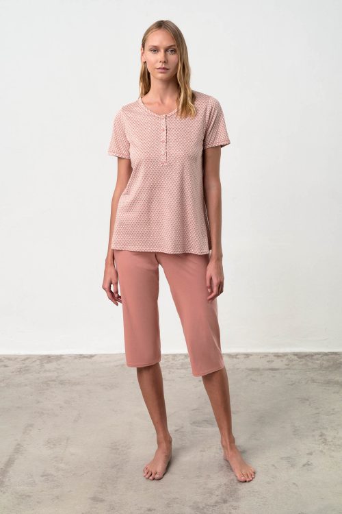 Pyjamas with Button Placket - Image 2