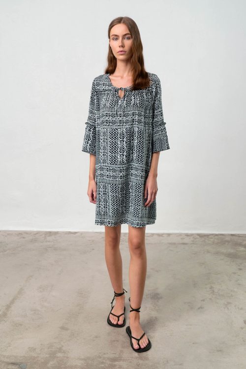 Caftan with Short Sleeves - Image 2