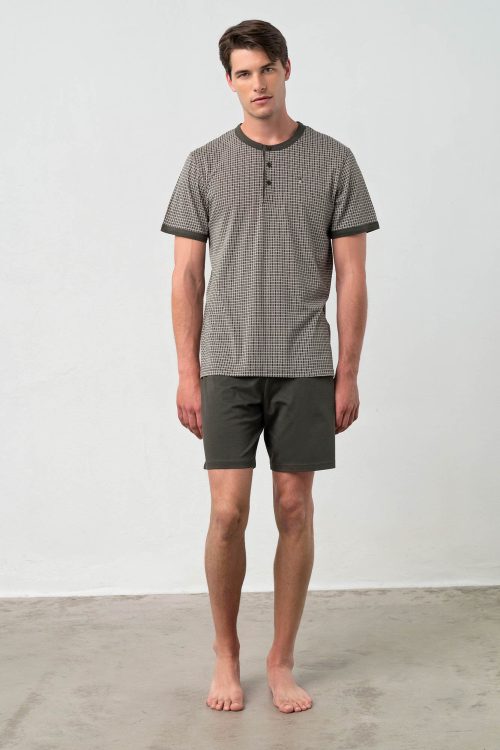 Pyjamas with Button Placket - Image 2