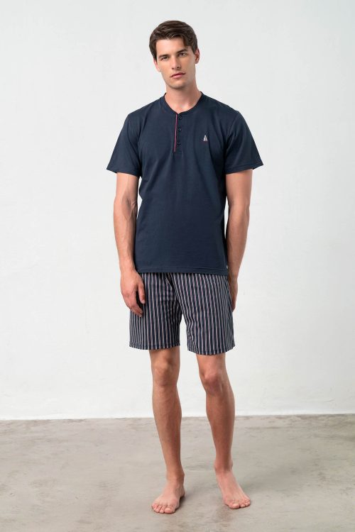 Pyjamas with Button Placket - Image 2