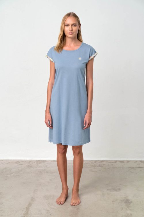 Nightgown with Short Sleeves - Image 2