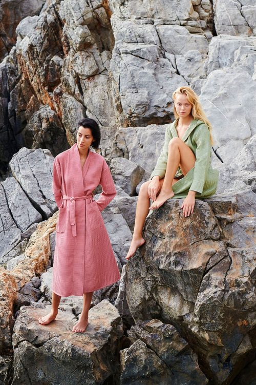 Халат с къси ръкави - Image 4