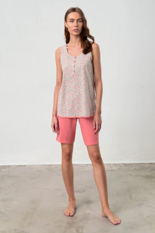 Pyjamas with Button Placket - Image 2