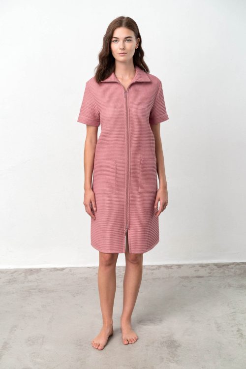 Robe with Short Sleeves - Image 2