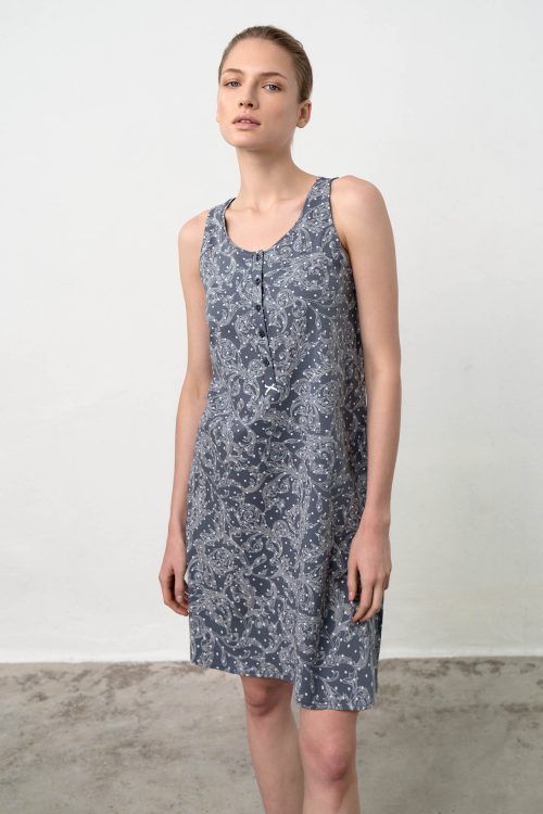 Нощна риза с копчета - Image 2