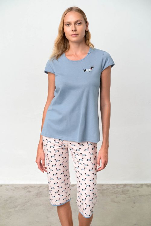 Pyjamas with Short Sleeves - Image 2