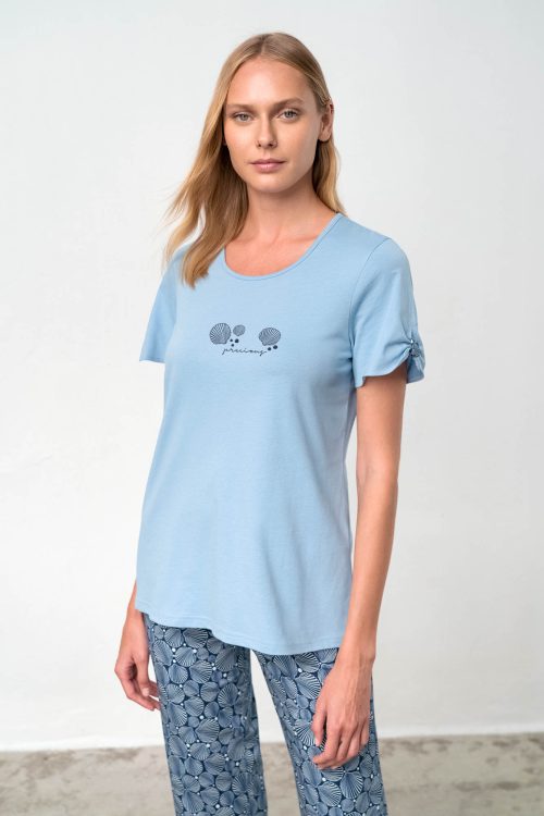 Пижама с къси ръкави - Image 3