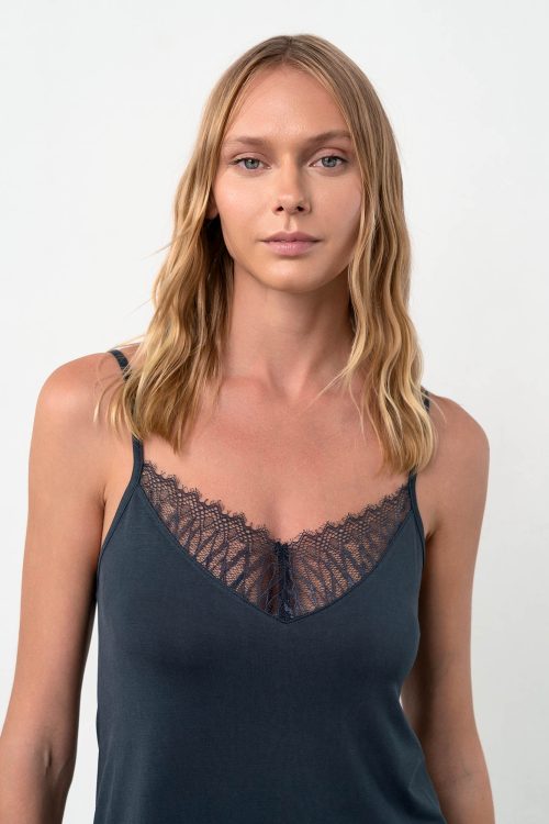 Nightgown with Lace - Image 3