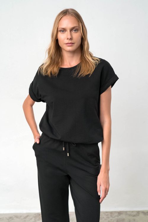 Plain Pants with Side Pockets - Image 3