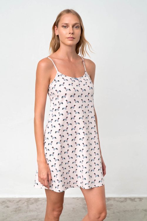 Nightgown with Straps - Image 3