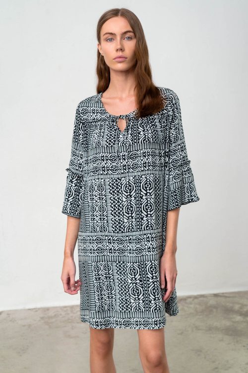 Caftan with Short Sleeves - Image 3