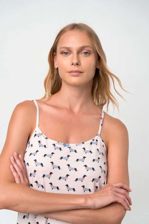 Nightgown with Straps - Image 4