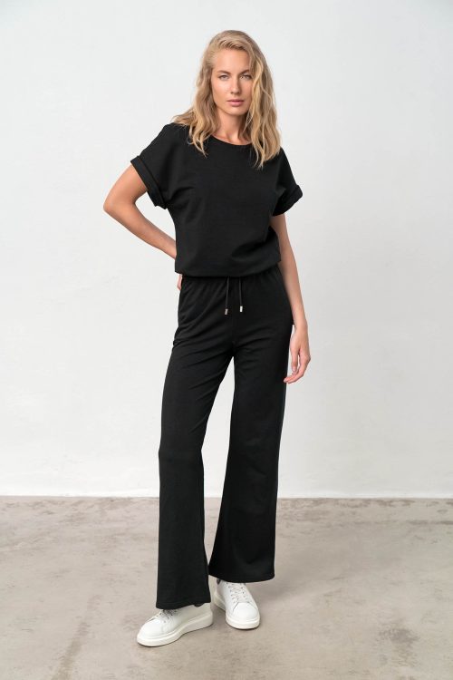 Plain Pants with Side Pockets - Image 4