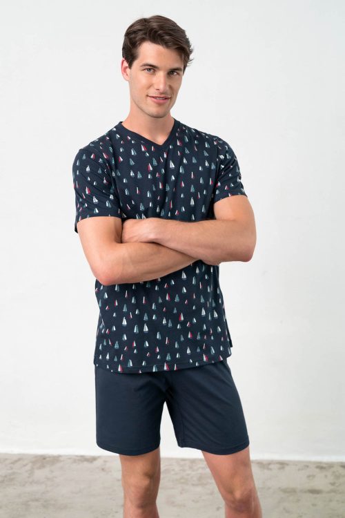 Пижама с къси ръкави - Image 4