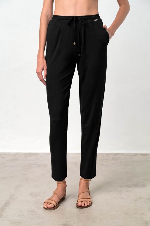 Plain Pants with Side Pockets - Image 2