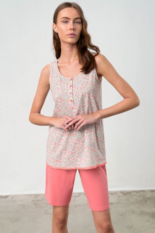 Pyjamas with Button Placket - Image 4