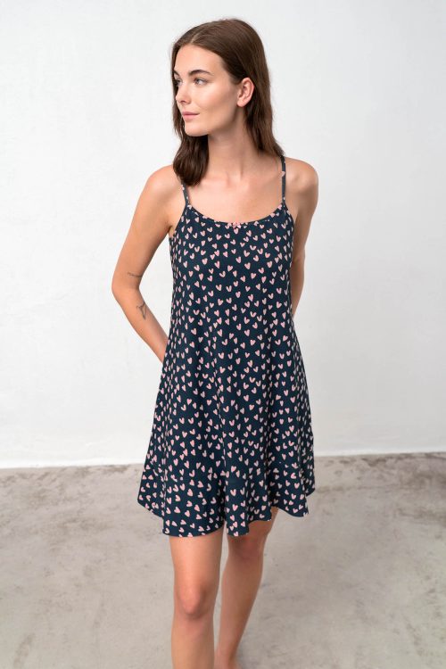 Нощна риза с презрамки - Image 4