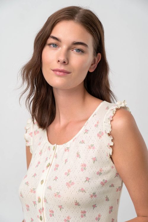 Нощна риза с копчета - Image 4