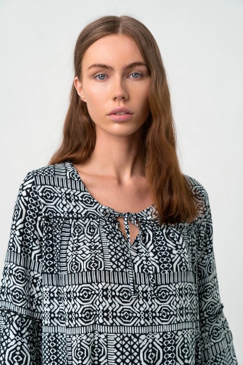 Caftan with Short Sleeves - Image 4