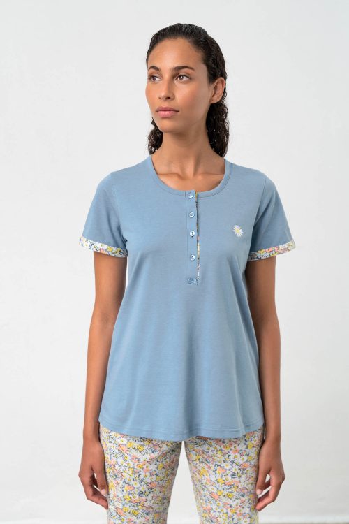 Пижама с къси ръкави - Image 4