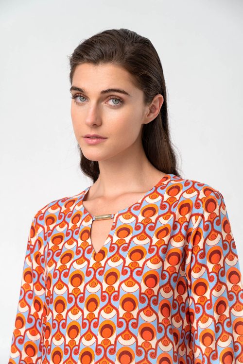 Dress with Short Sleeves - Image 5
