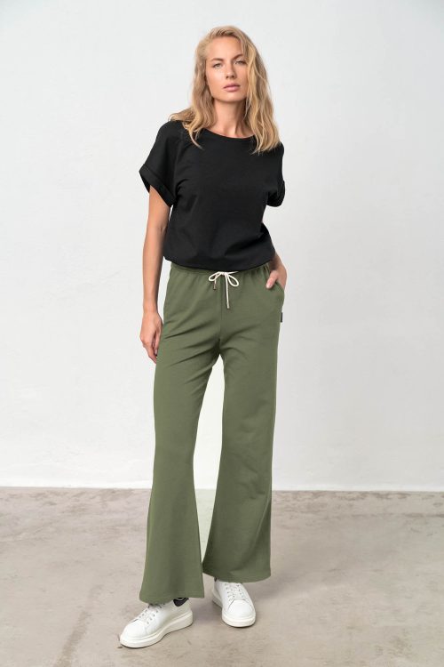 Plain Pants with Side Pockets - Image 5