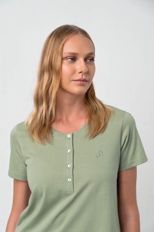 Pyjamas with Button Placket - Image 5