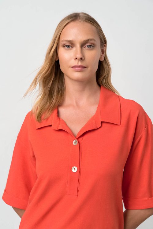 Dress with Short Sleeves - Image 5