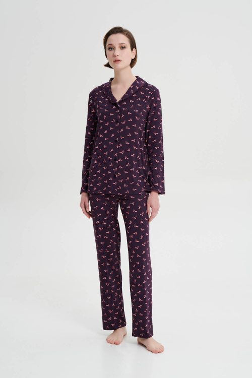 Пижама с копчета с щампа - Image 1