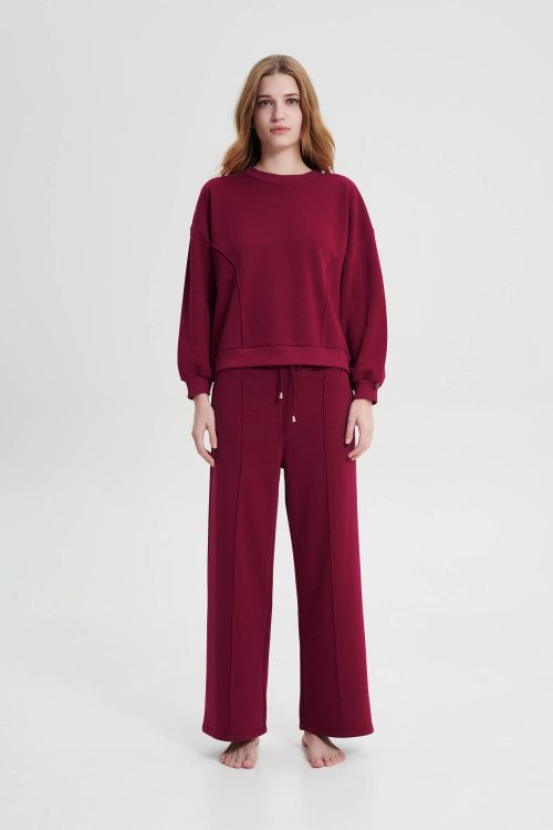 Обикновена блуза с дълъг ръкав - Image 2