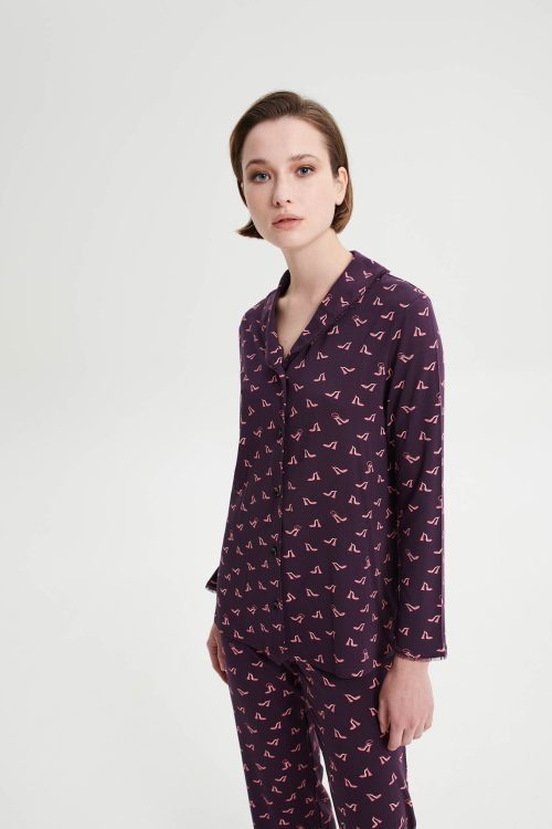 Пижама с копчета с щампа - Image 2