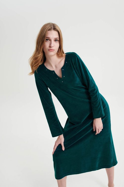 Обикновена кадифена рокля - Image 3