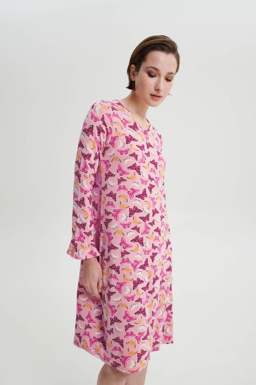 Нощна риза с дълги ръкави - Image 2