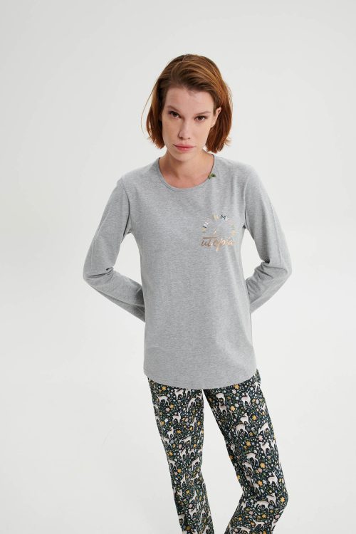 Пижама с дълги ръкави - Image 2