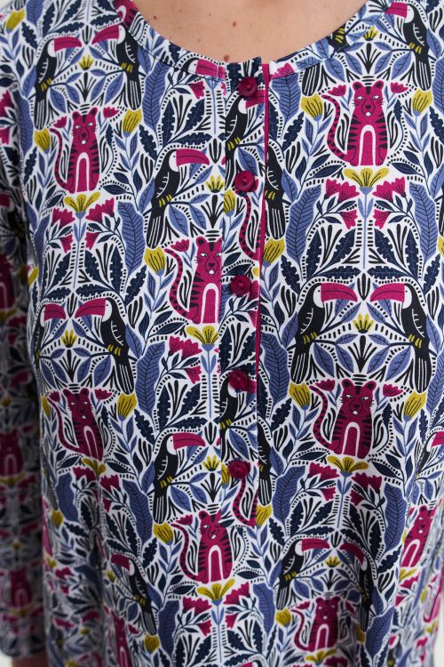 Нощна риза с копчета - Image 3