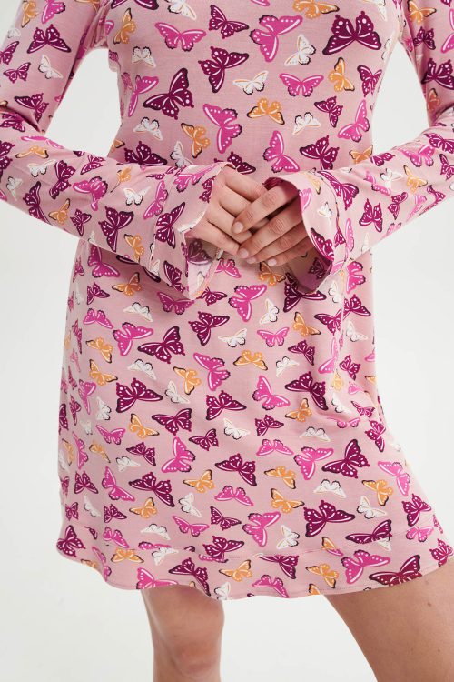 Нощна риза с дълги ръкави - Image 3