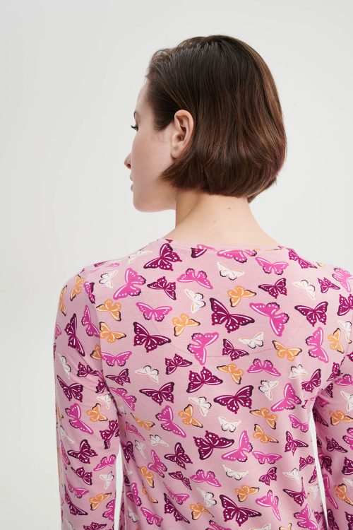 Нощна риза с дълги ръкави - Image 3