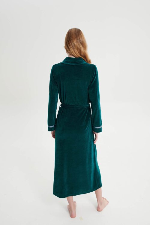 Обикновен дълъг халат - Image 4