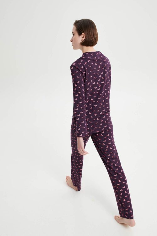 Пижама с копчета с щампа - Image 4