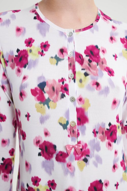 Нощна риза с копчета - Image 3