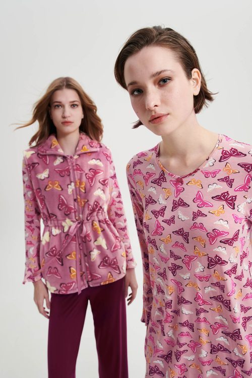 Нощна риза с дълги ръкави - Image 4