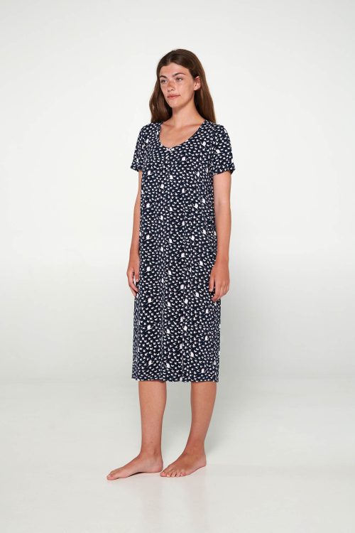 Нощна риза с къси ръкави - Image 4