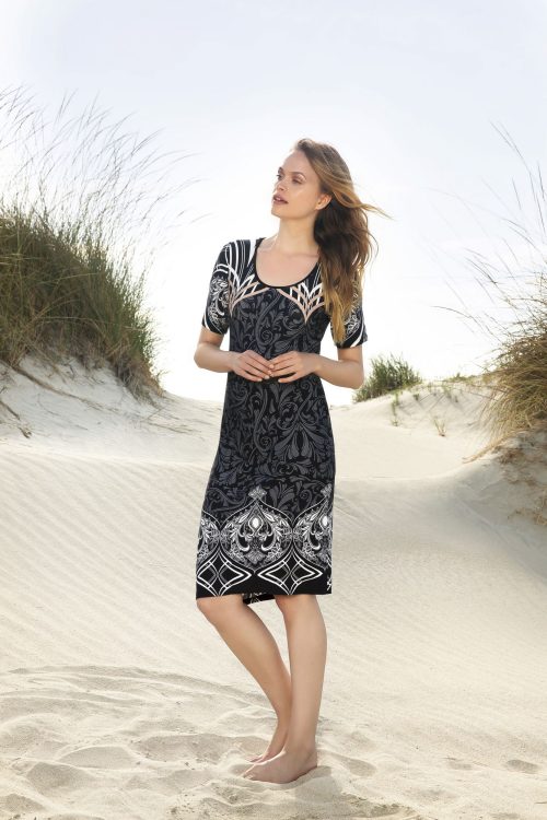 BEACHDRESS 95% VISCOSE - 5% ELASTANE - Image 1