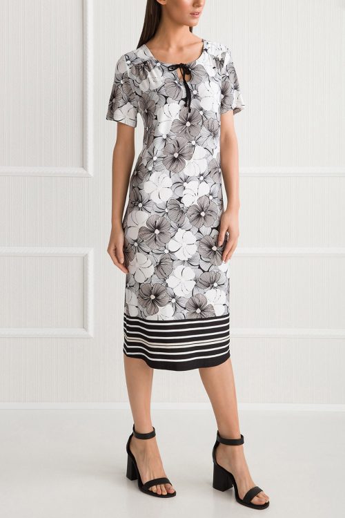 Plus Size Floral Dress - Image 1