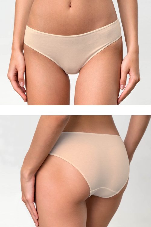 2PCS SLIP CHEEKY 92% COTTON - 8% ELASTANE - Image 1