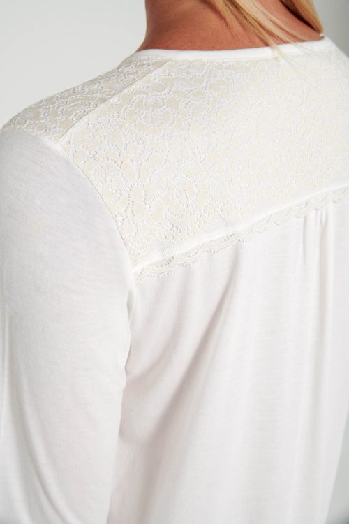 Нощна риза с дълги ръкави - Image 3