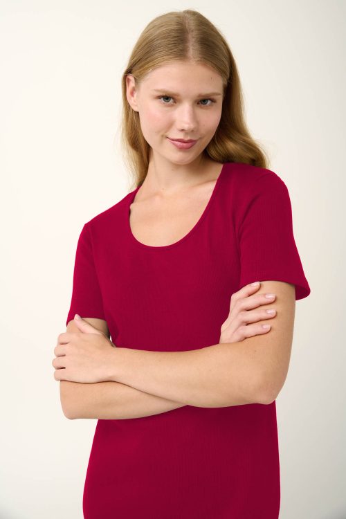 Лятна рокля от памучни ребра - Image 18