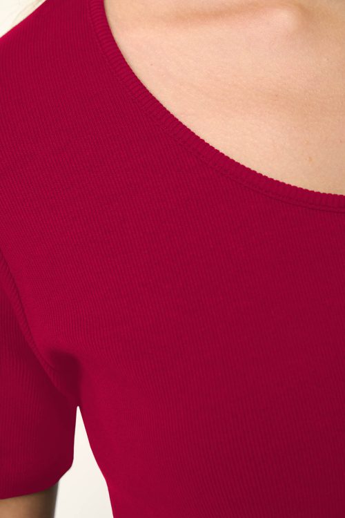 Лятна рокля от памучни ребра - Image 19